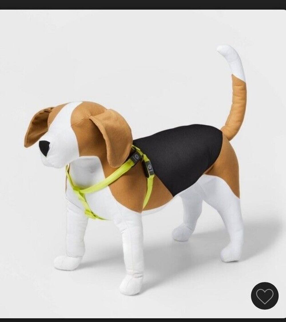 Boots & Barkley LED Rechargeable Dog Harness - Vibrant Green Medium